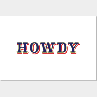 Howdy Posters and Art